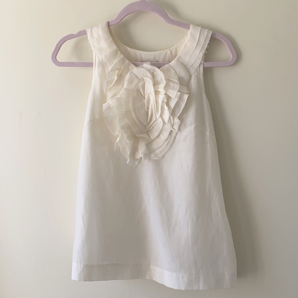 Vintage J. Crew Sulk/Cotton blouse